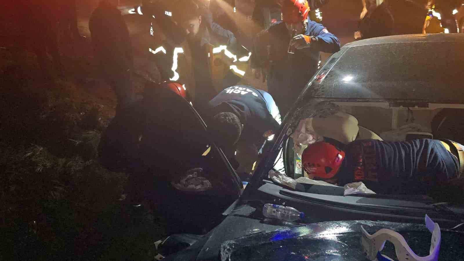 Doğum günü dönüşü kaza: 3 yaralı
