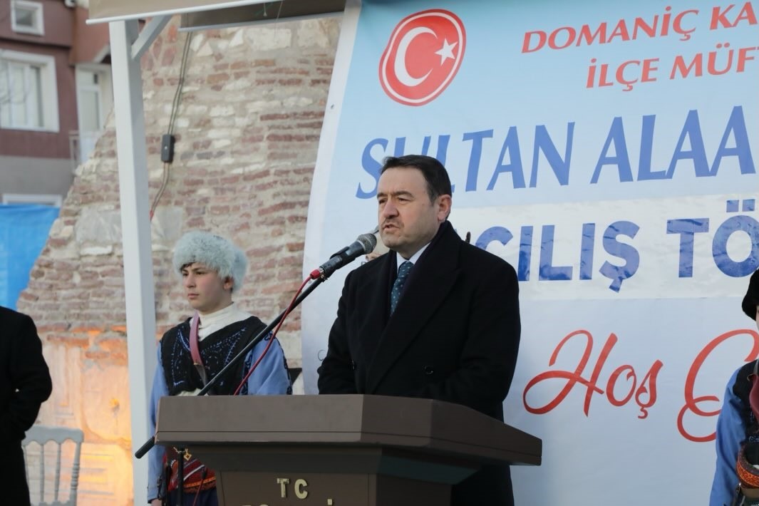 Domaniç Sultan Alaaddin Camii ibadete açıldı
