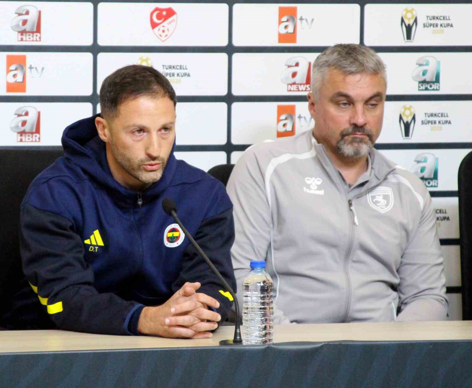 Domenico Tedesco: "Bu maç için hazırız"
Domenico Tedesco: "Bu maç için hazırız"