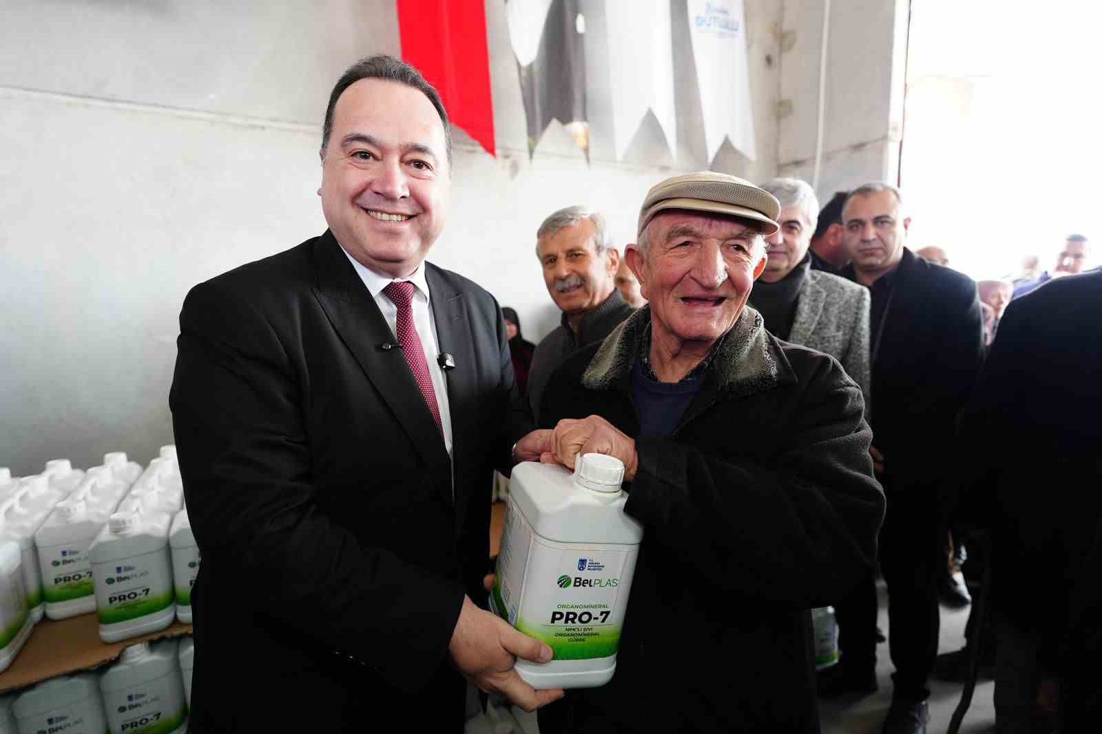 Don zararına karşı Manisa Büyükşehir’den üreticiye destek
