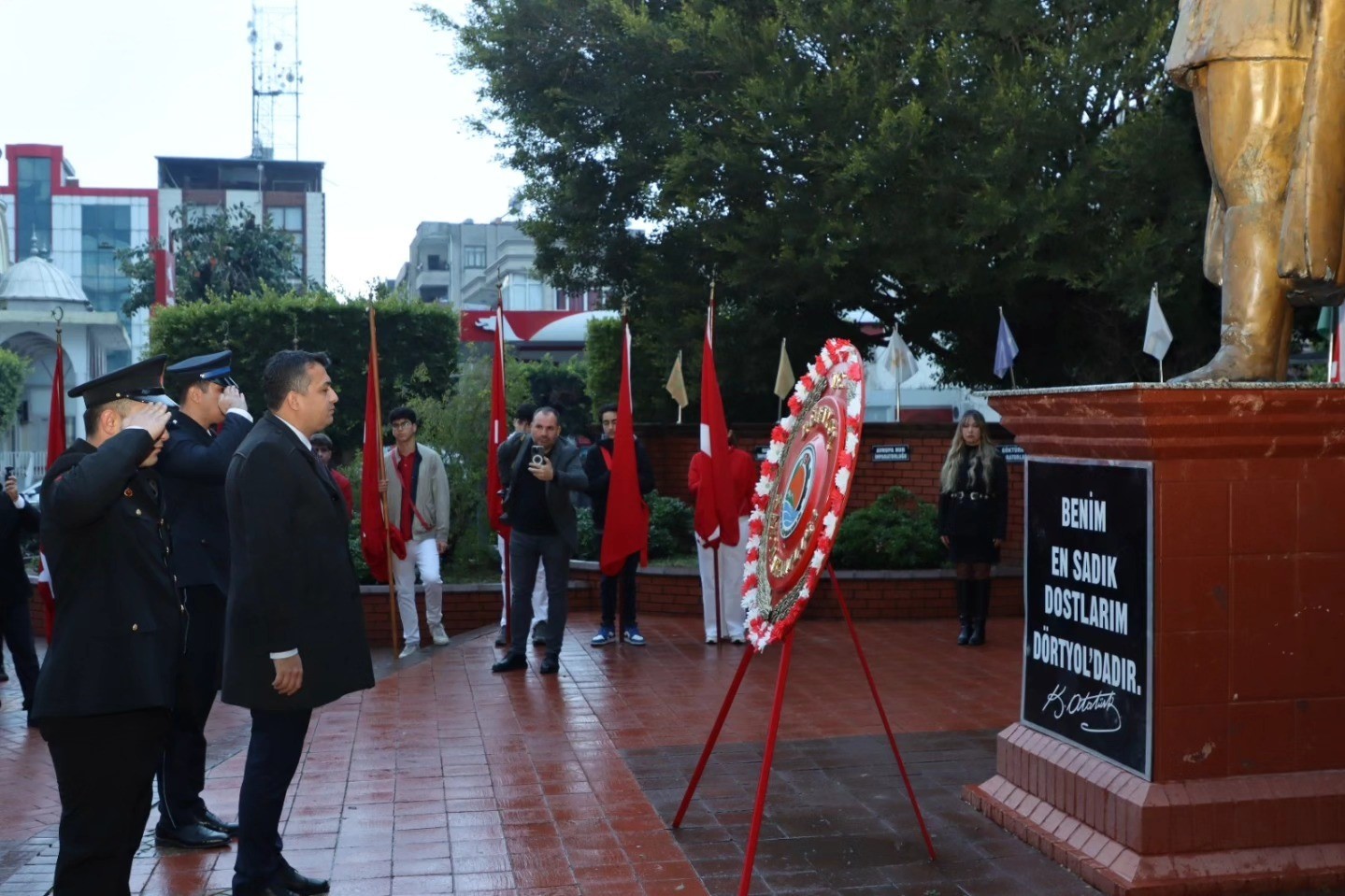 Dörtyol’un kurtuluşunun 104. yılı kutlandı
Dörtyol’un kurtuluşunun 104. yılı kutlandı