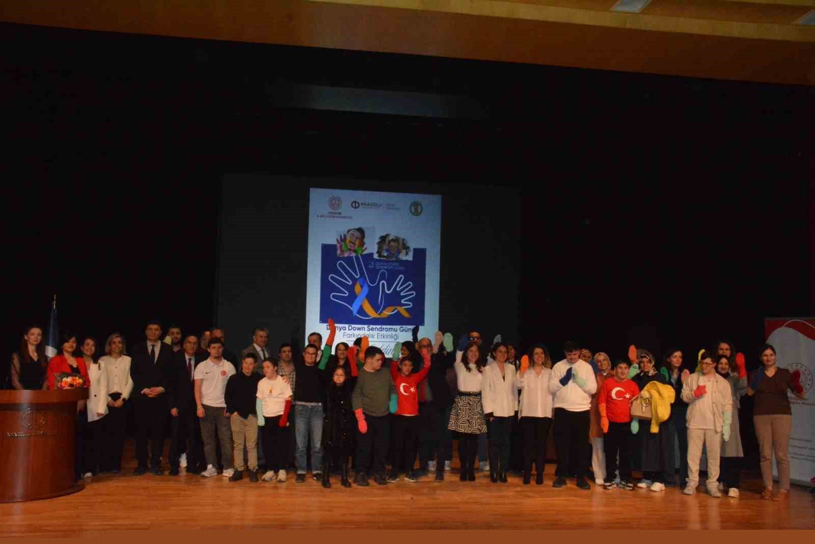 Down Sendromu farkındalığı için anlamlı buluşma
