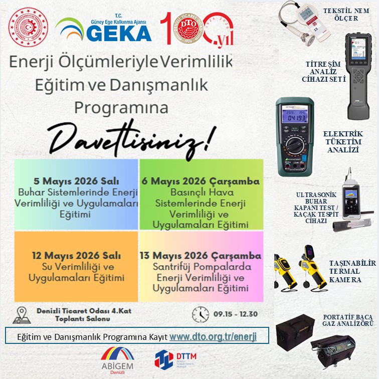 DTO’dan enerji verimliliği atağı eğitim ve danışmanlık süreci başlıyor
