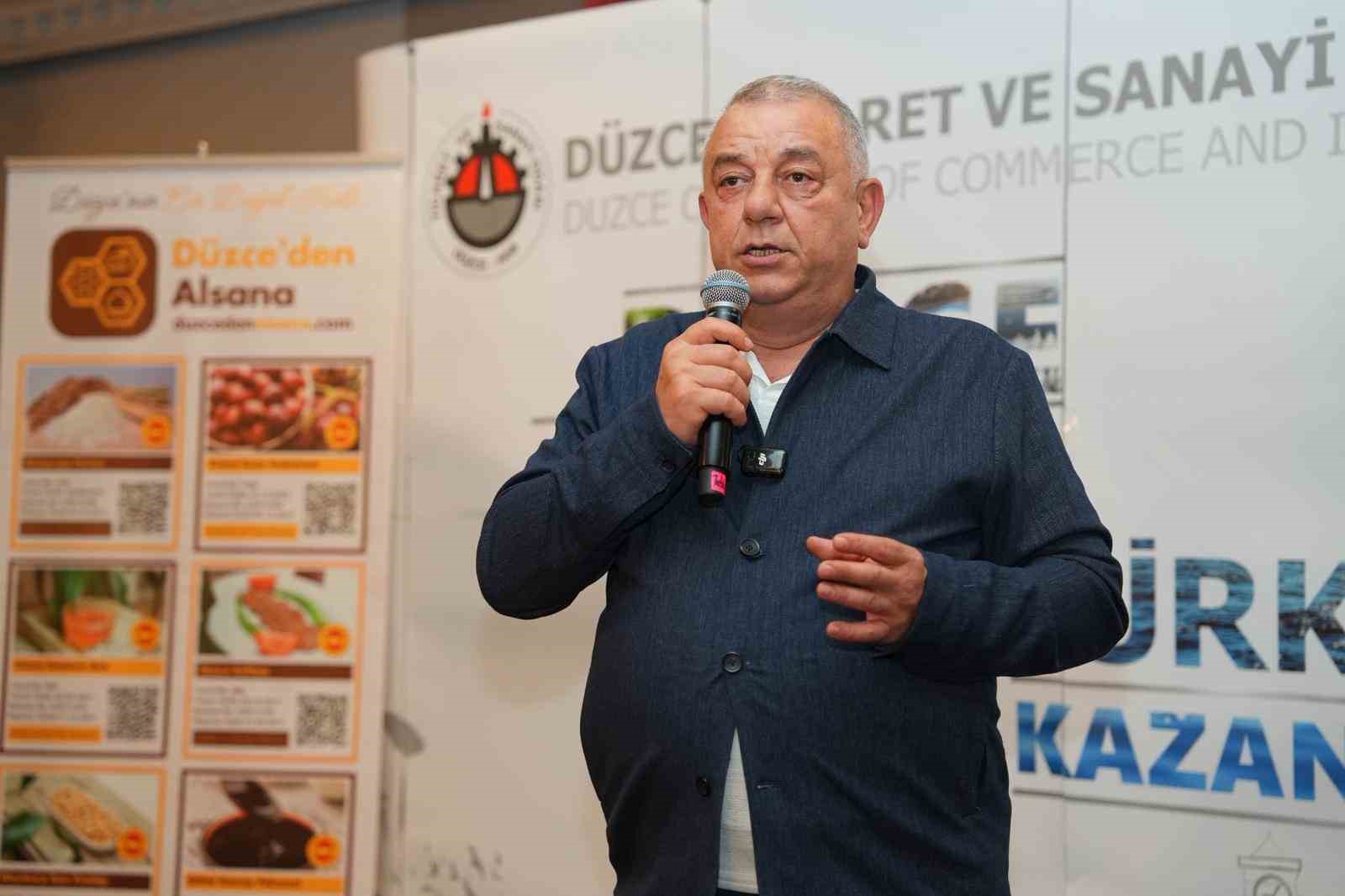 DTSO Başkanı Bıyık "Düzce fuara damga vurdu"
