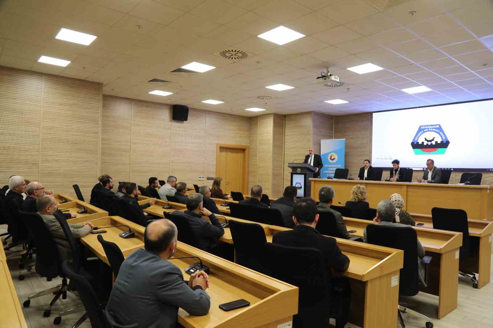 DTSO Başkanı Kaya: "Bölge illeri de Mega Sanayi Alanları kapsamına alınmalı"
