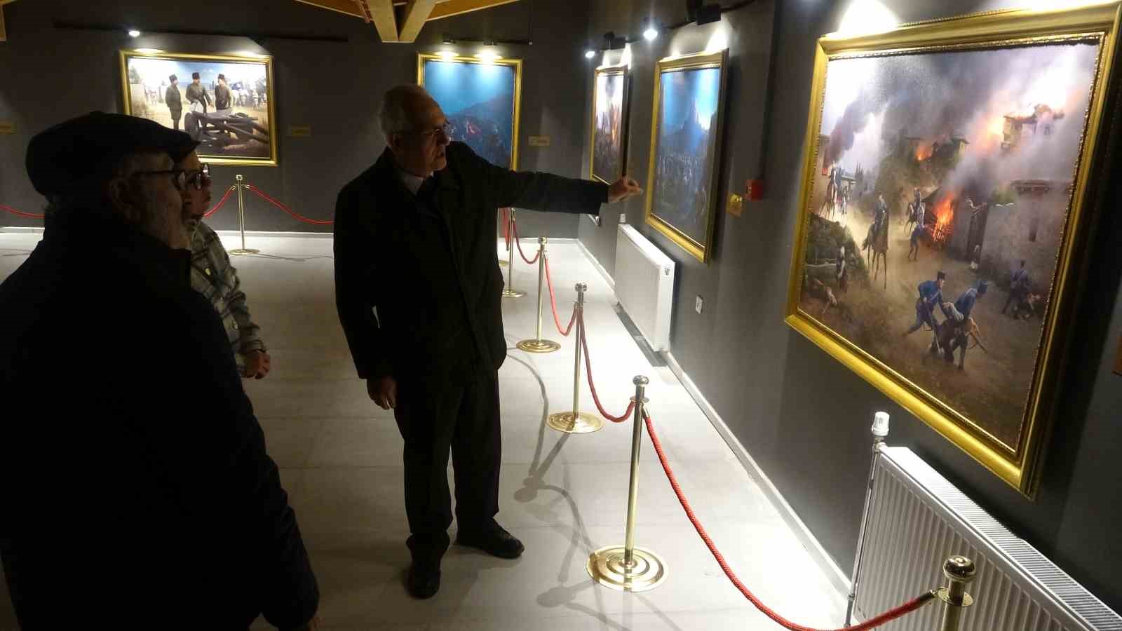 Dumlupınar Diorama Müzesi yoğun ilgi görüyor
