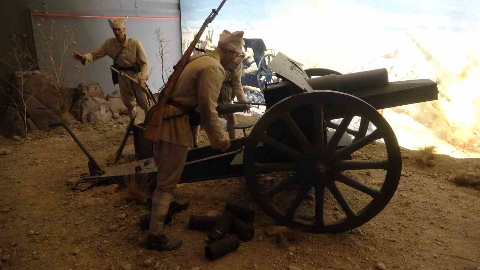 Dumlupınar Diorama Müzesi yoğun ilgi görüyor
