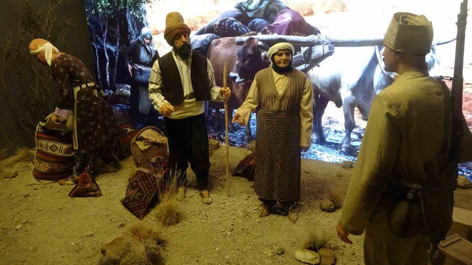 Dumlupınar Diorama Müzesi yoğun ilgi görüyor
