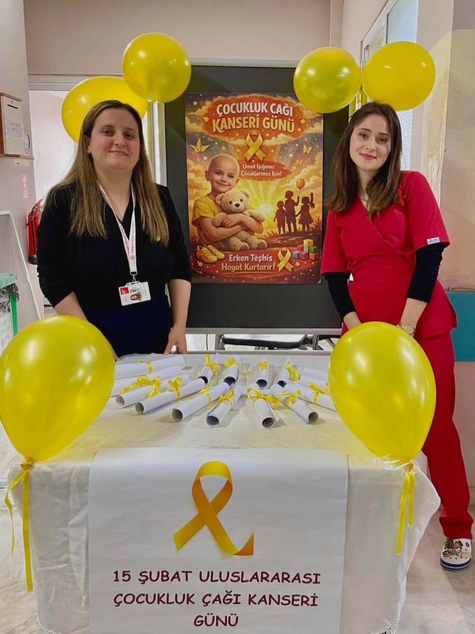 "Dünya Çocukluk Çağı Kanser Günü" farkındalığı
