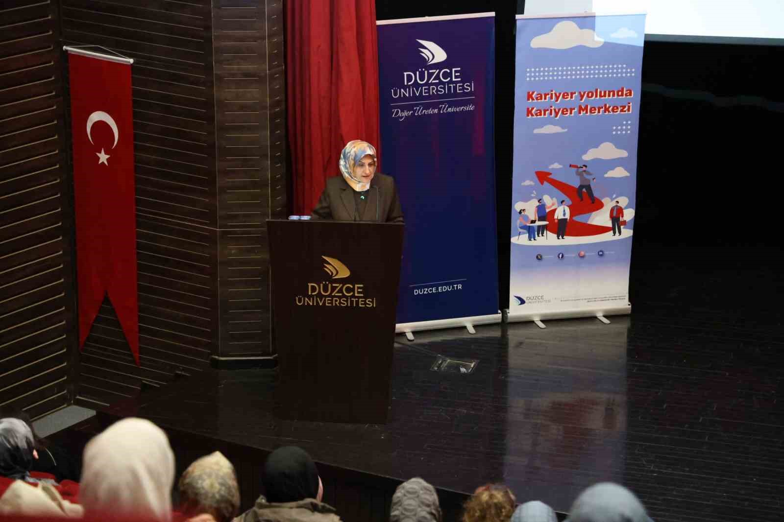 Dünyayı imar görevinde kadın konferansı düzenlendi
