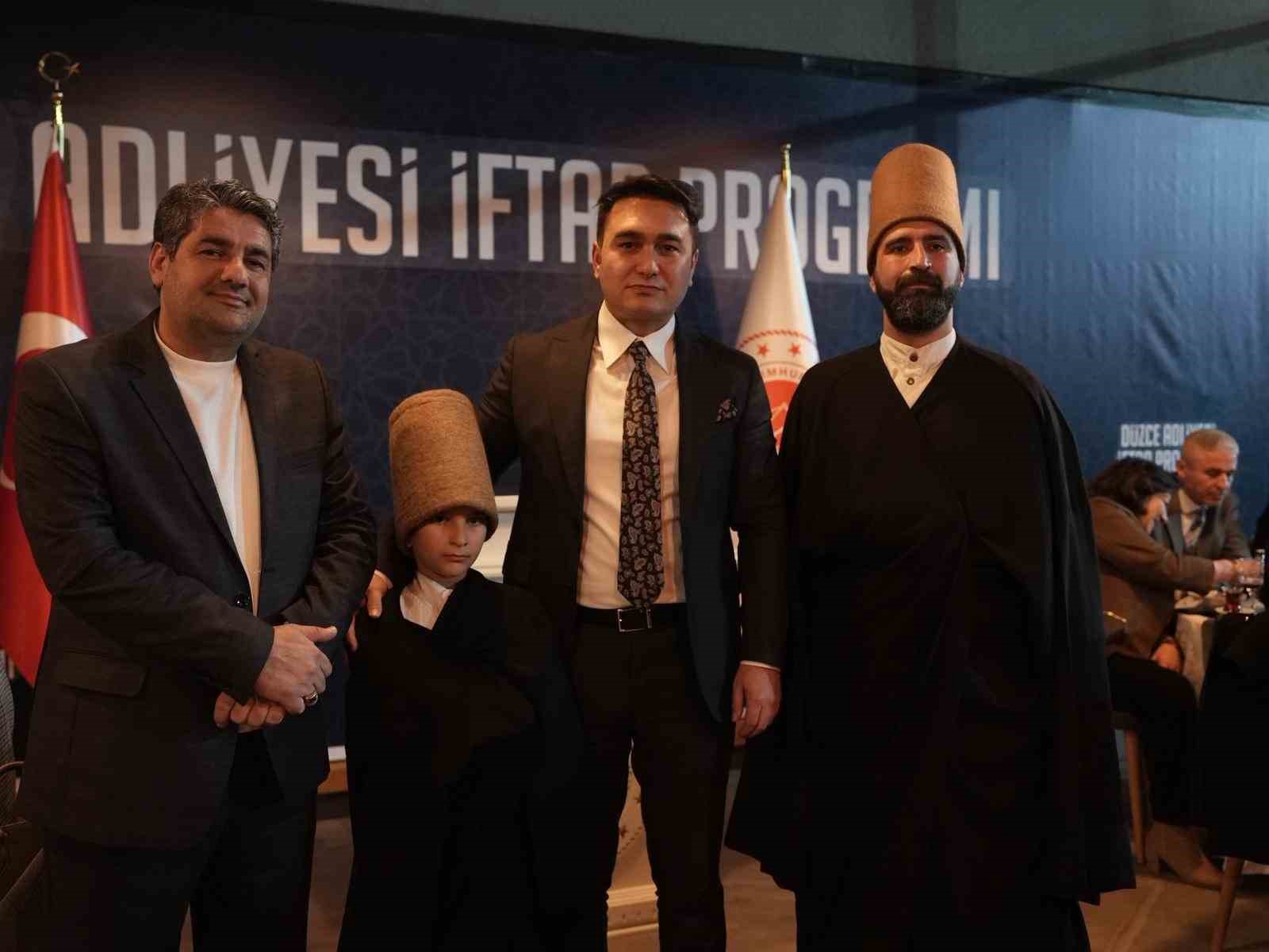 Düzce Adliyesi’nde geleneksel iftar buluşması
