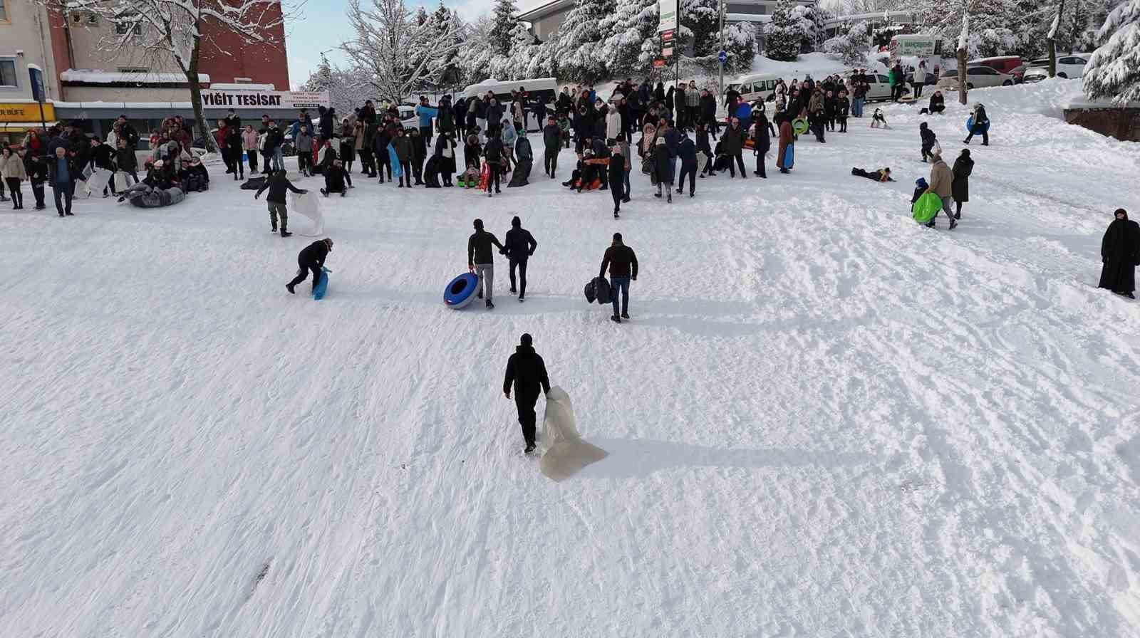 Düzce Bahçeşehir Bölgesi, Uludağ’ı aratmadı
