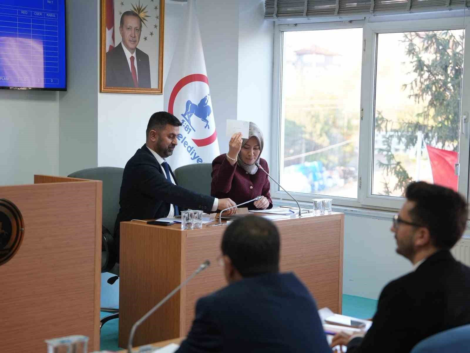 Düzce Belediyesi Meclisi 45 gündem maddesini görüştü
