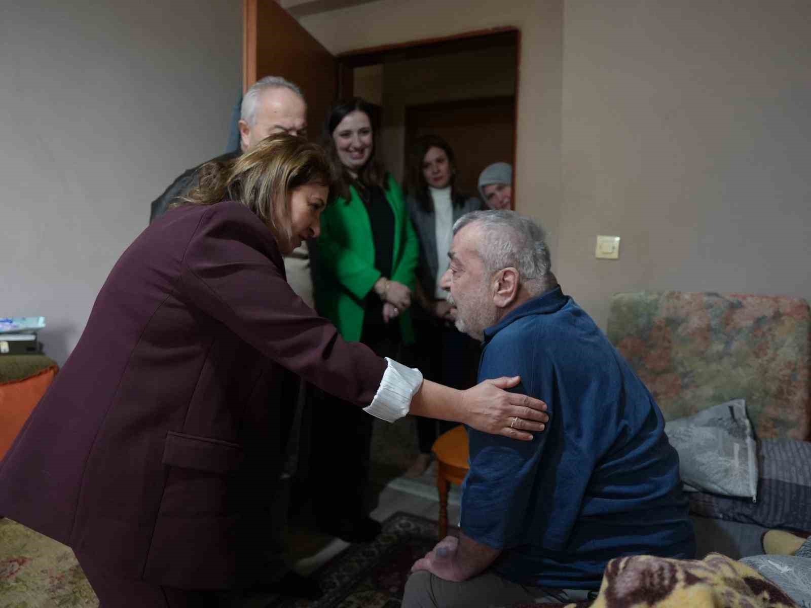 Düzce Belediyesi yaşlıları yine unutmadı
