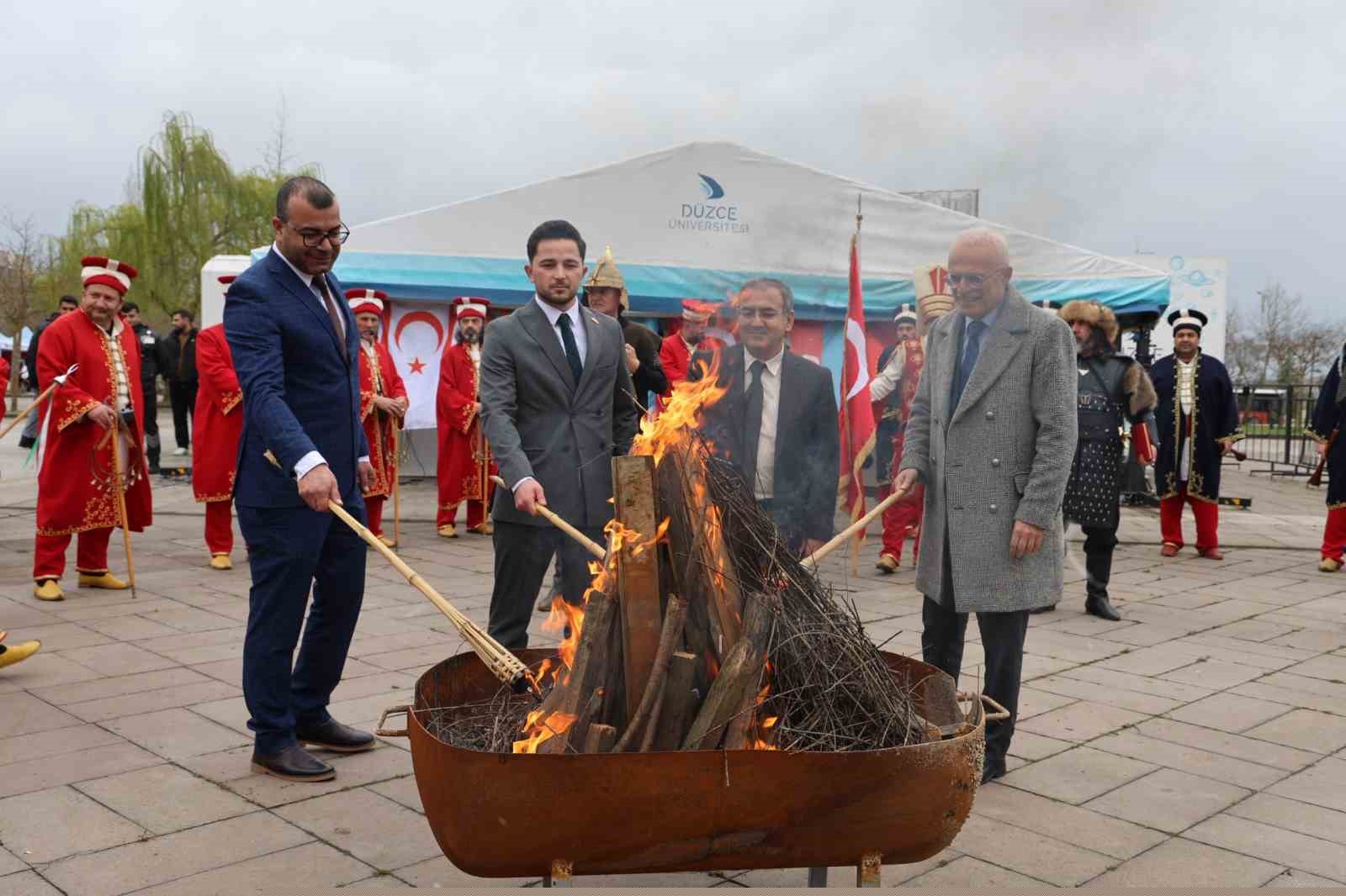 Düzce Üniversitesi’nde Nevruz Bayramı coşkusu

