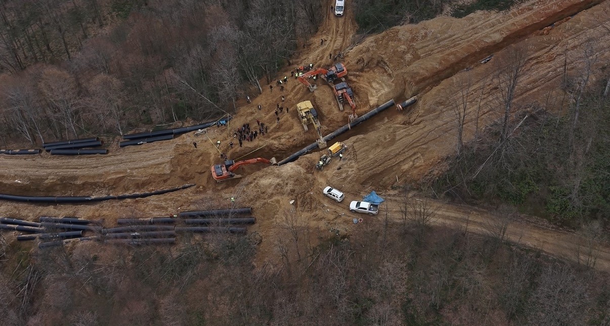 Düzce’de doğalgaz çalışması sırasında heyelan: 1 ölü, 1 yaralı
