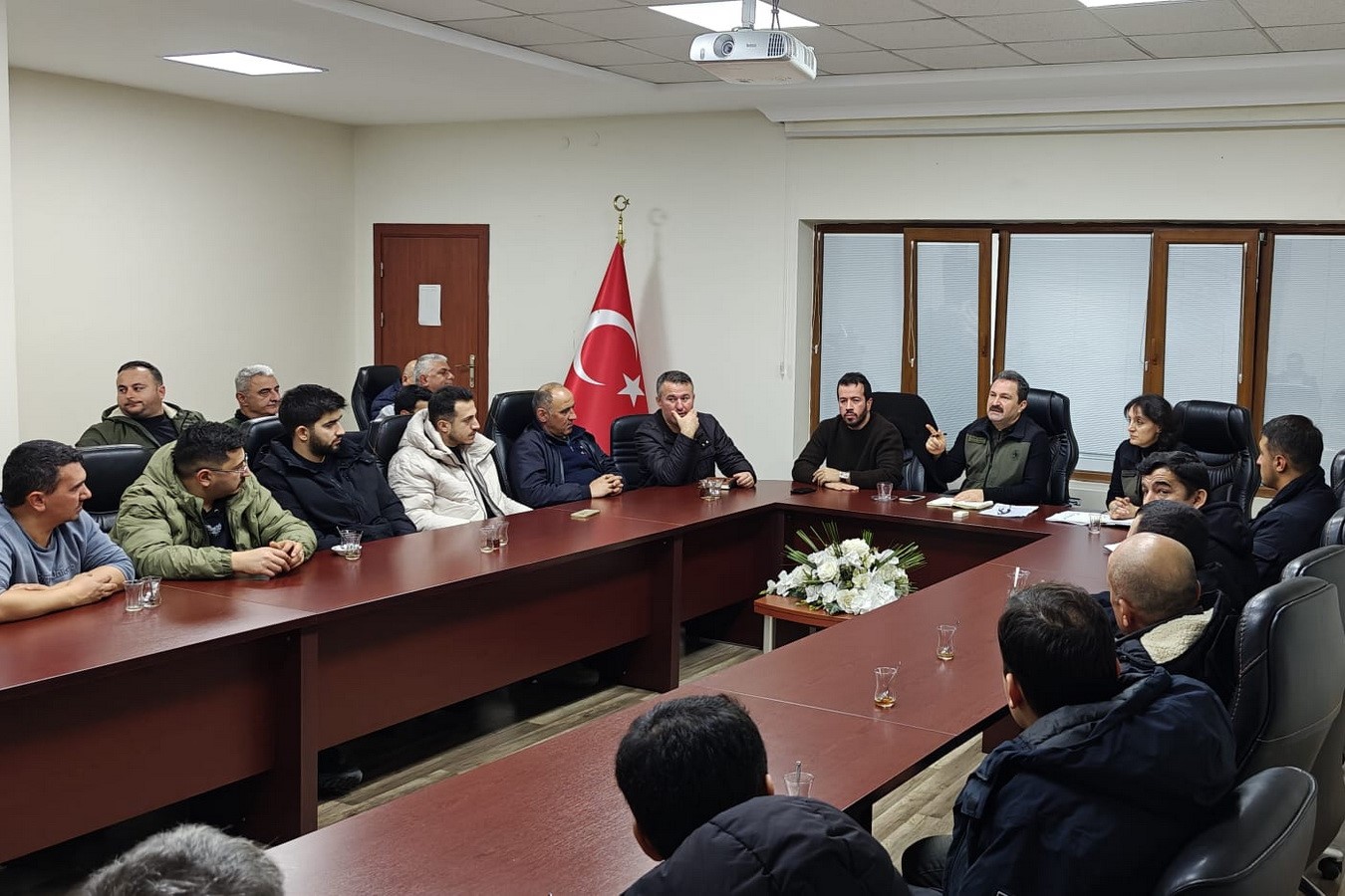 Düzce’de göreve yeni başlayan personele eğitim
