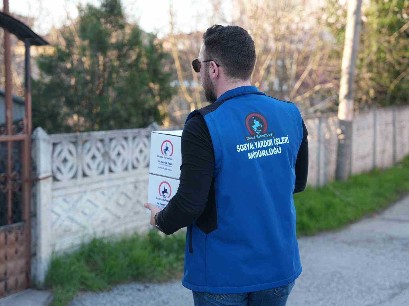 Düzce’de ihtiyaç sahipleri yalnız bırakılmıyor
