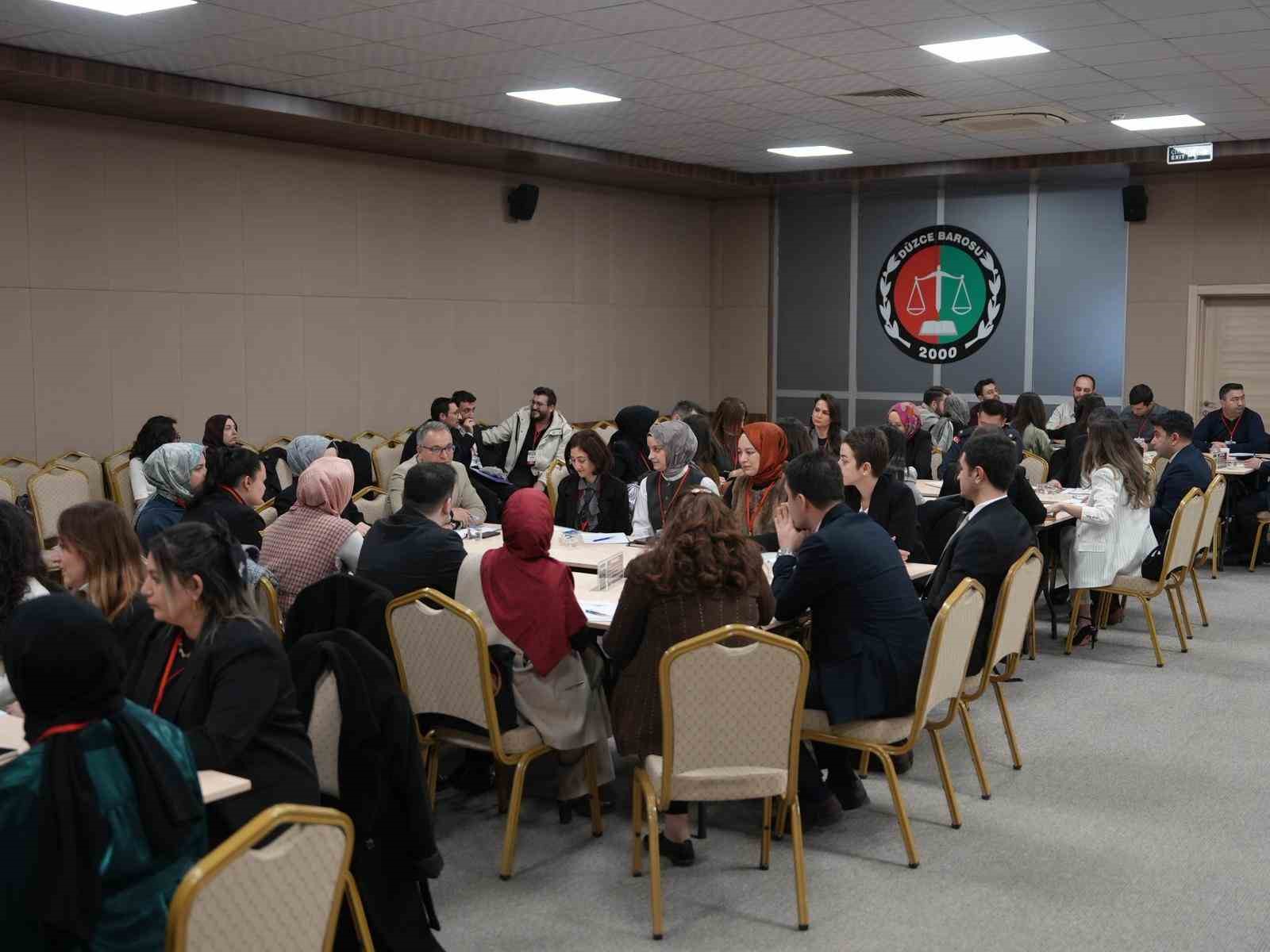 Düzce’de insan hakları bilincinin artırılması ve toplumsal farkındalık projesi
