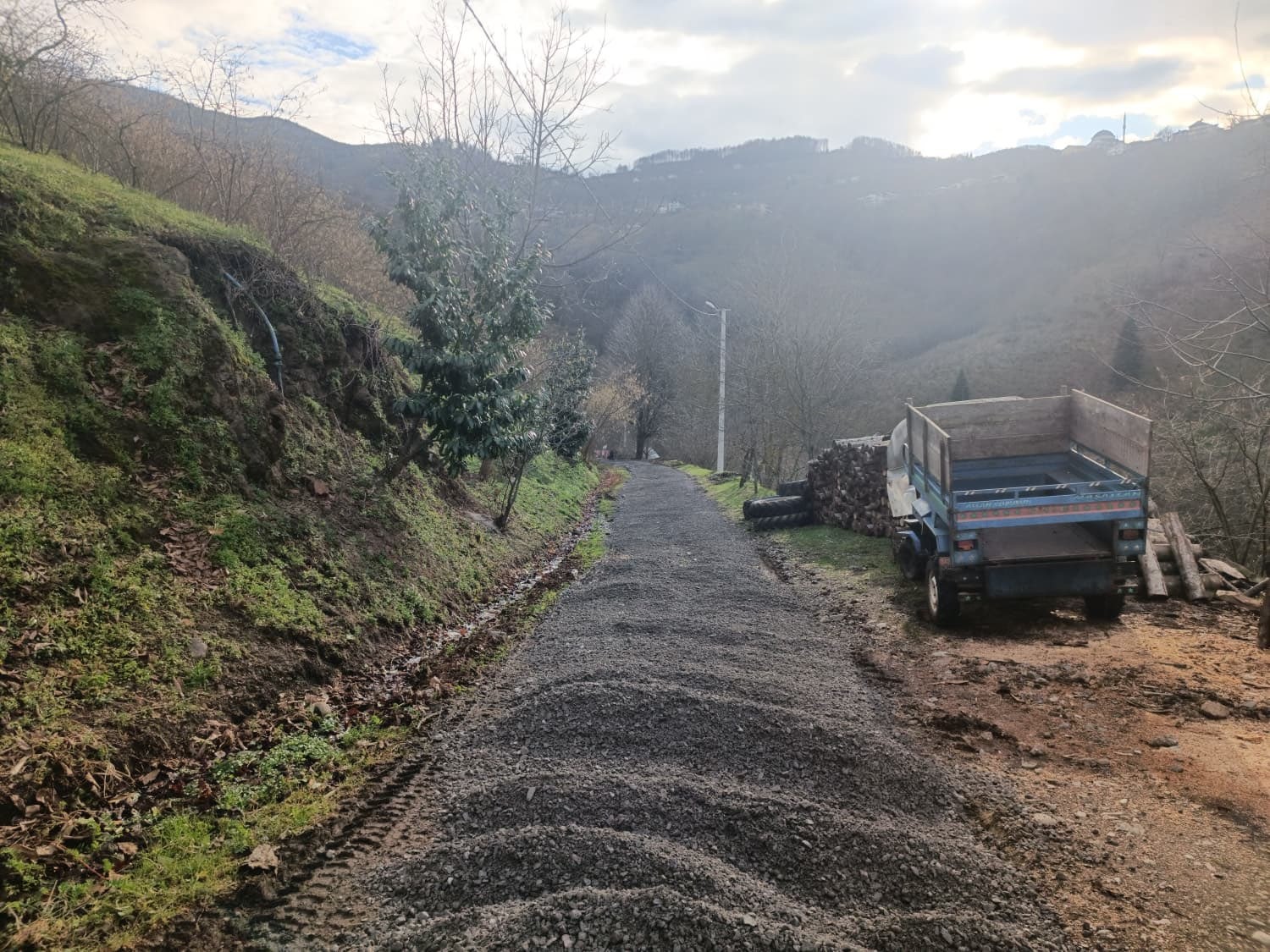 Düzce’de yol bakım çalışmaları tamamlandı
