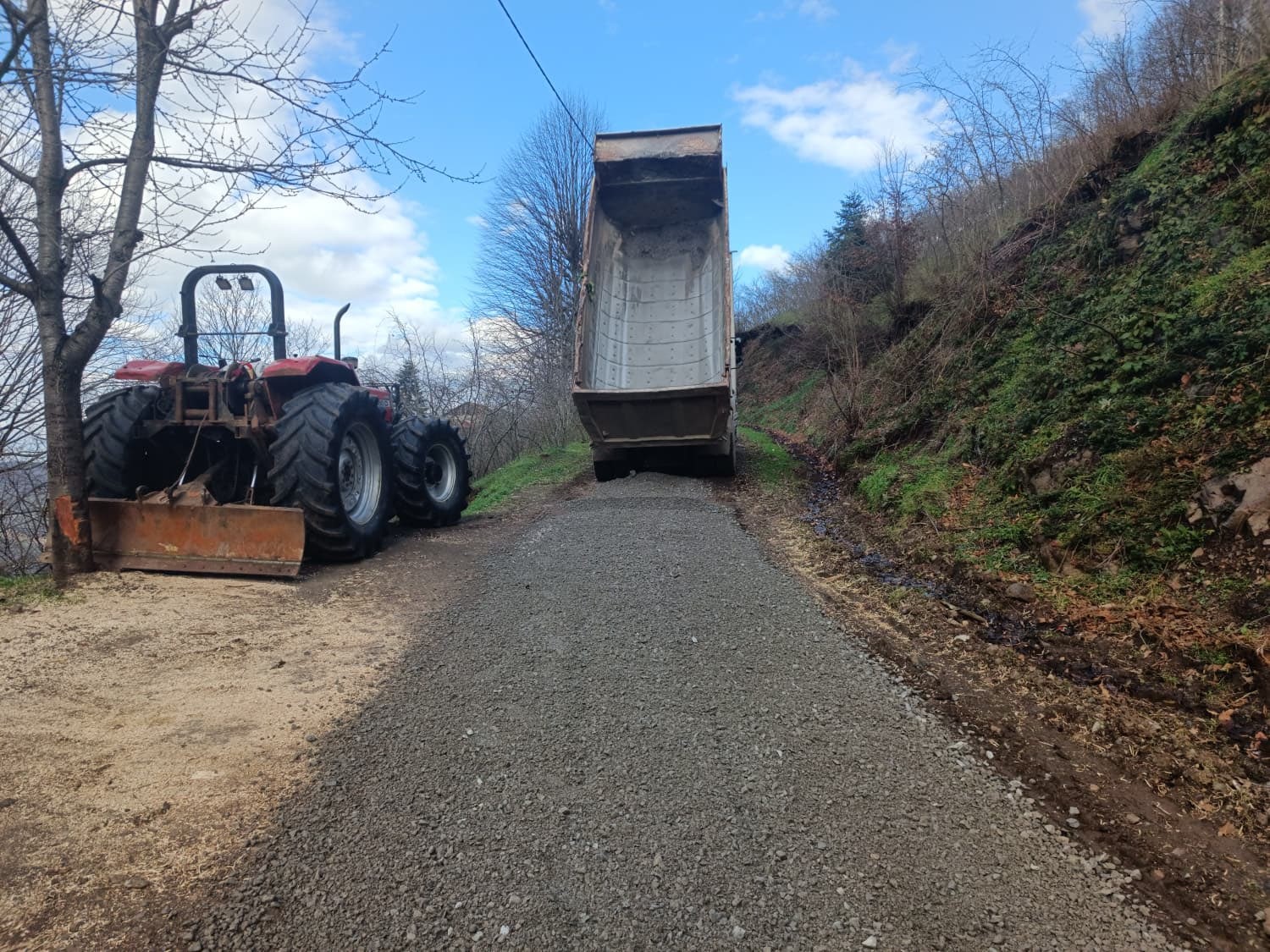 Düzce’de yol bakım çalışmaları tamamlandı
