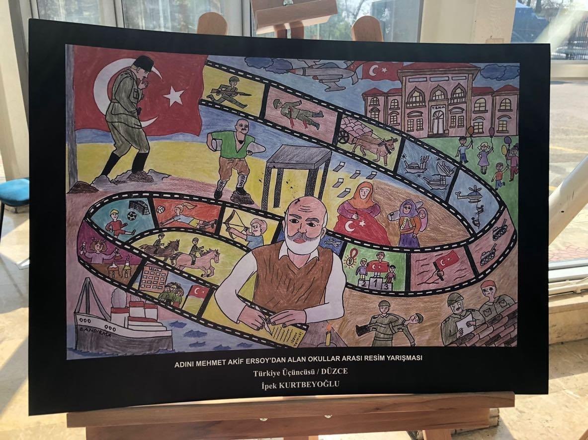 Düzceli öğrenci Türkiye üçüncüsü oldu
