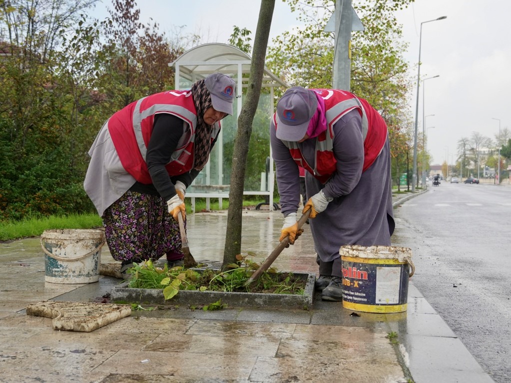Düzce’nin park ve bahçeleri onlara emanet
