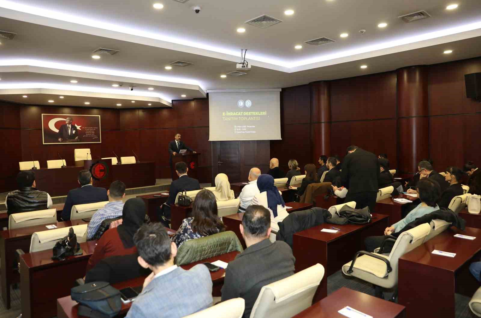 E-ihracat destekleri GTO’da anlatıldı
