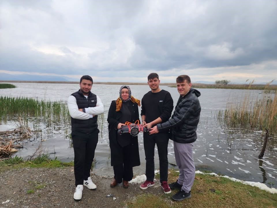 Eber Gölü yapay zeka destekli sualtı aracıyla izlenecek
