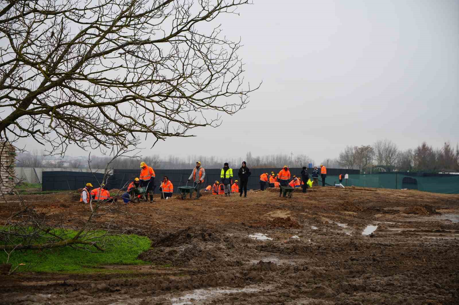 Ecdat mirası Edirne Saray’ında çalışmaların yarısı tamamlandı
