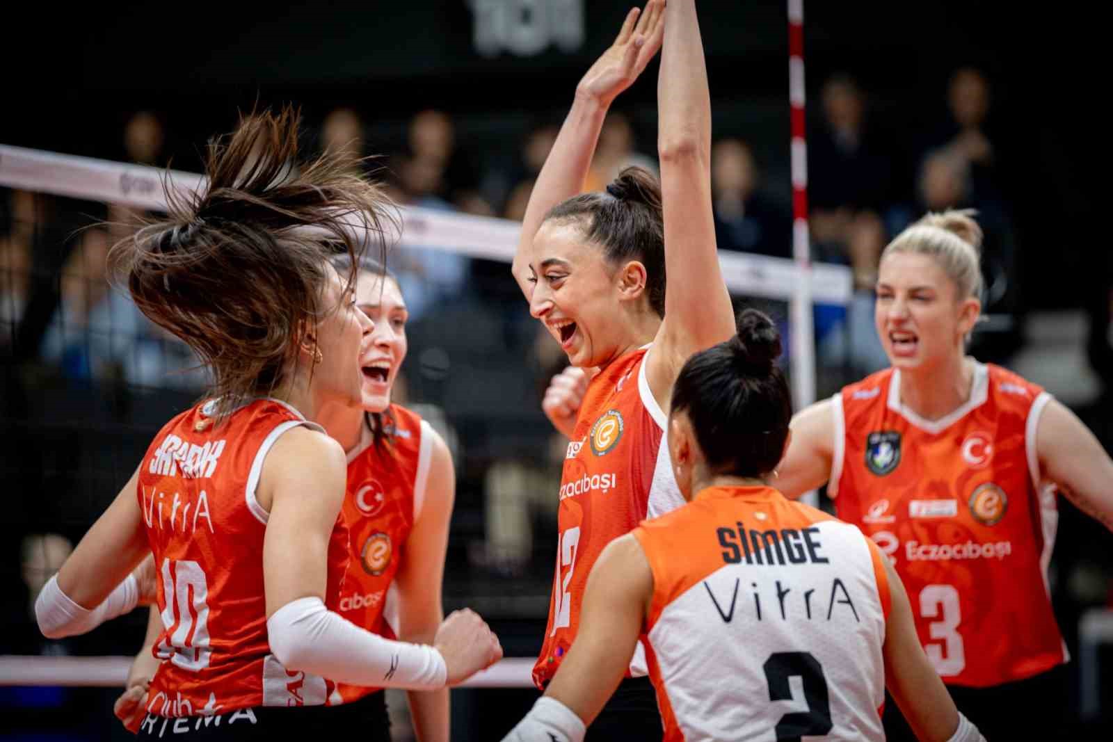 Eczacıbaşı Dynavit, Vero Volley Milano’ya geçit vermedi
