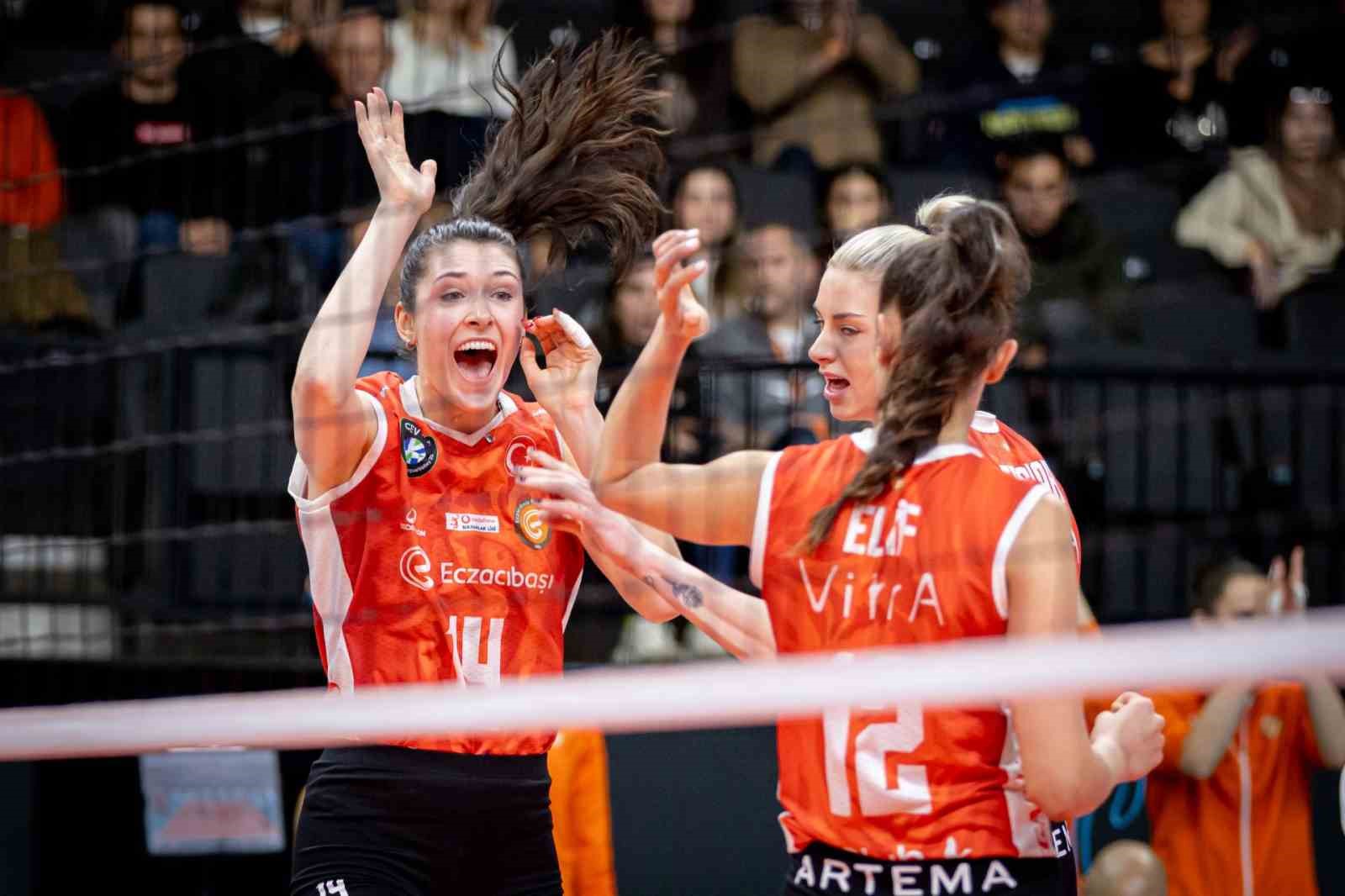 Eczacıbaşı Dynavit, Vero Volley Milano’ya geçit vermedi
