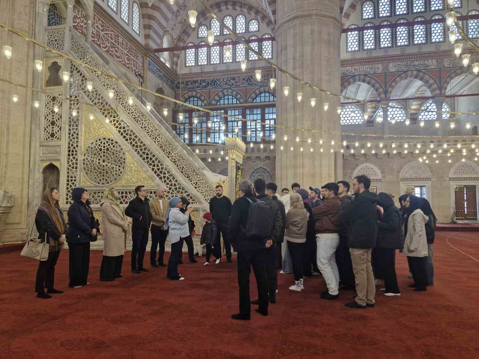 Edirne’de genç mimar adayları Mimar Sinan’ın izinde
