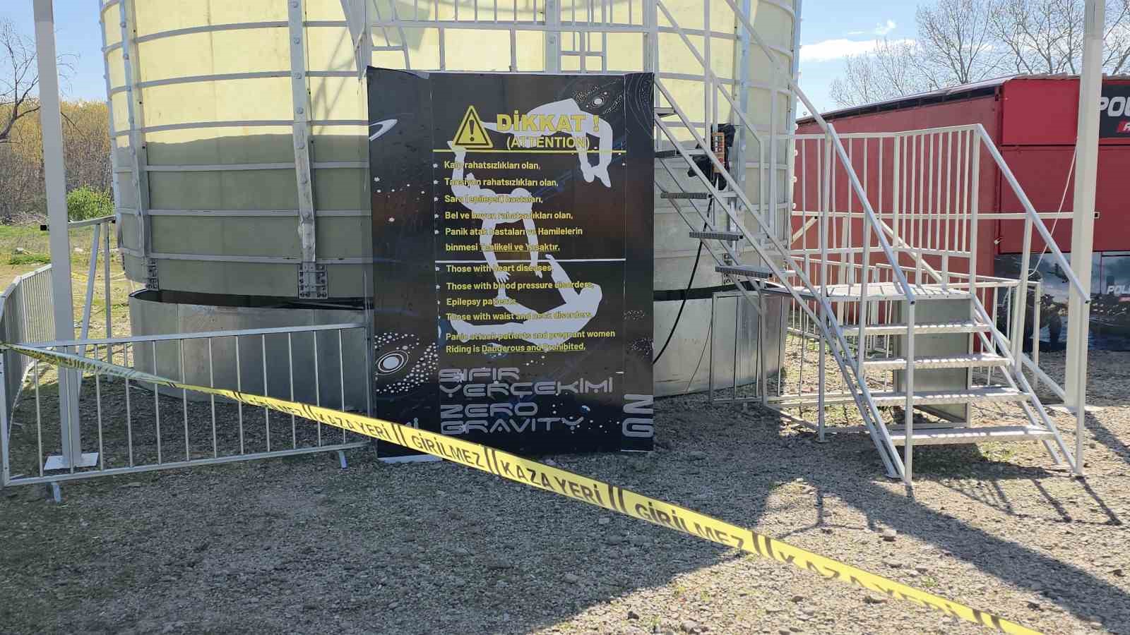 Edirne’de Lunapark faciası: ‘sıfır yer çekimi’ bir genci canında etti
