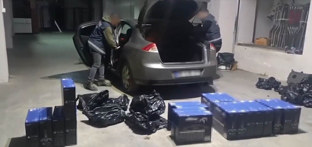 Edirne’de milyonluk kaçak ürünler polis operasyonuyla yakalandı
