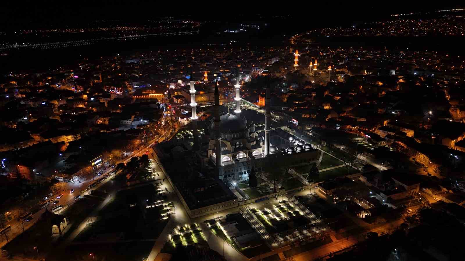 Edirne’de Miraç Kandili dualarla idrak edildi
