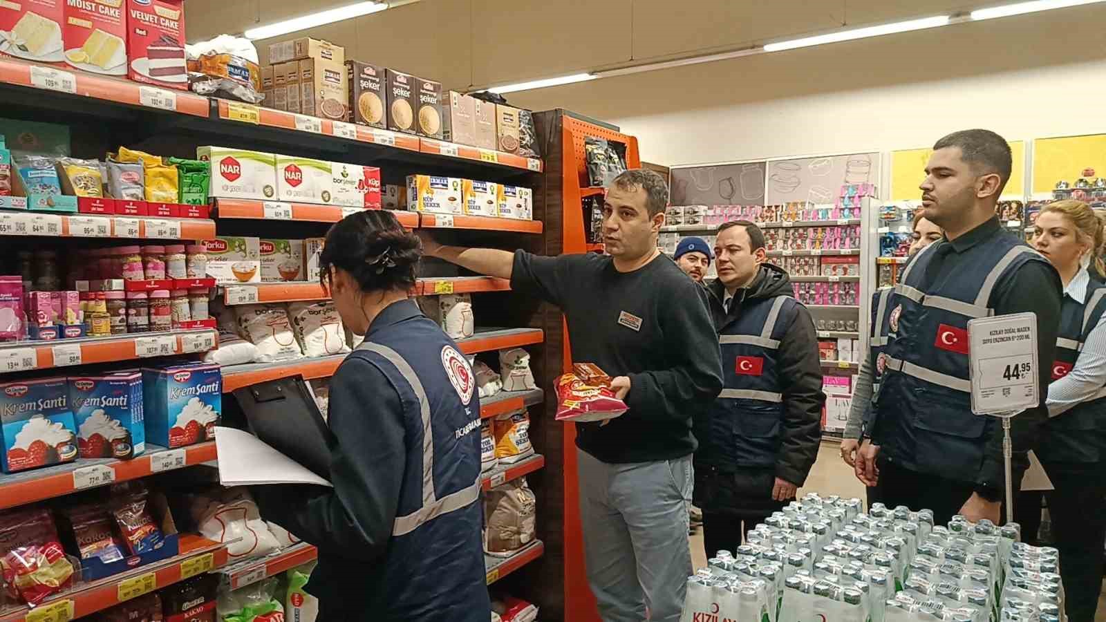 Edirne’de Ticaret Bakanlığı ekipleri sahada: Ramazan öncesi işletmeler mercek altında
