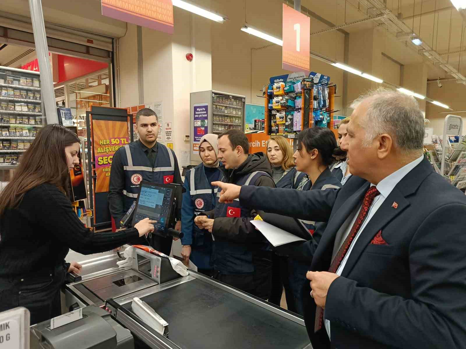 Edirne’de Ticaret Bakanlığı ekipleri sahada: Ramazan öncesi işletmeler mercek altında
