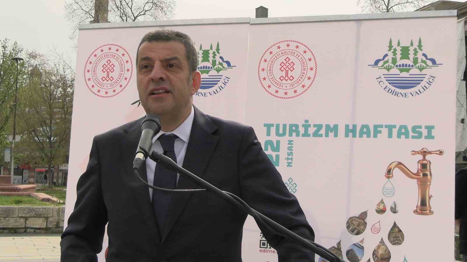 Edirne’de Turizm Haftası kutlamaları başladı
