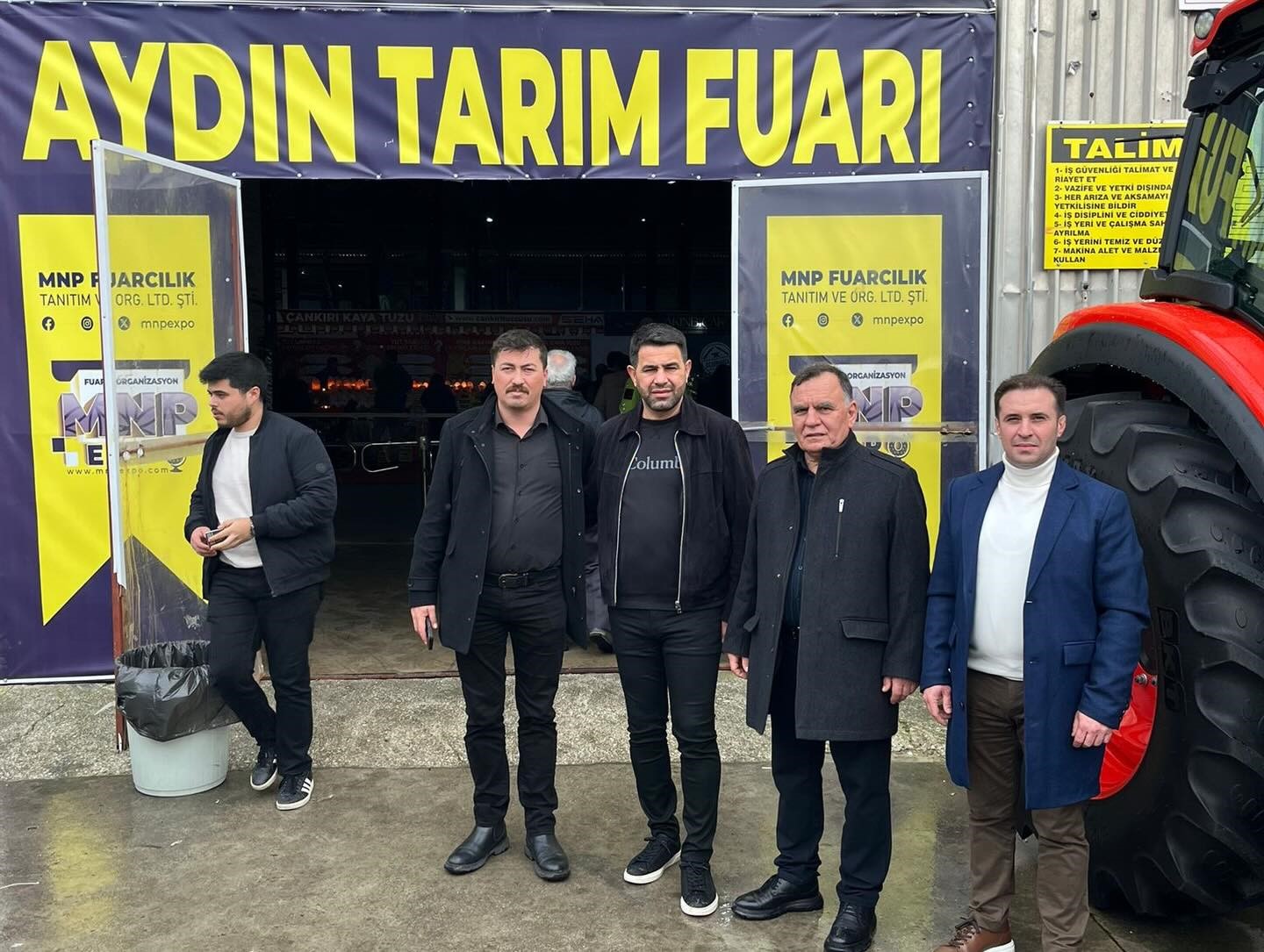Edremit Ticaret Odası Heyeti, Aydın’da fuara katıldı
