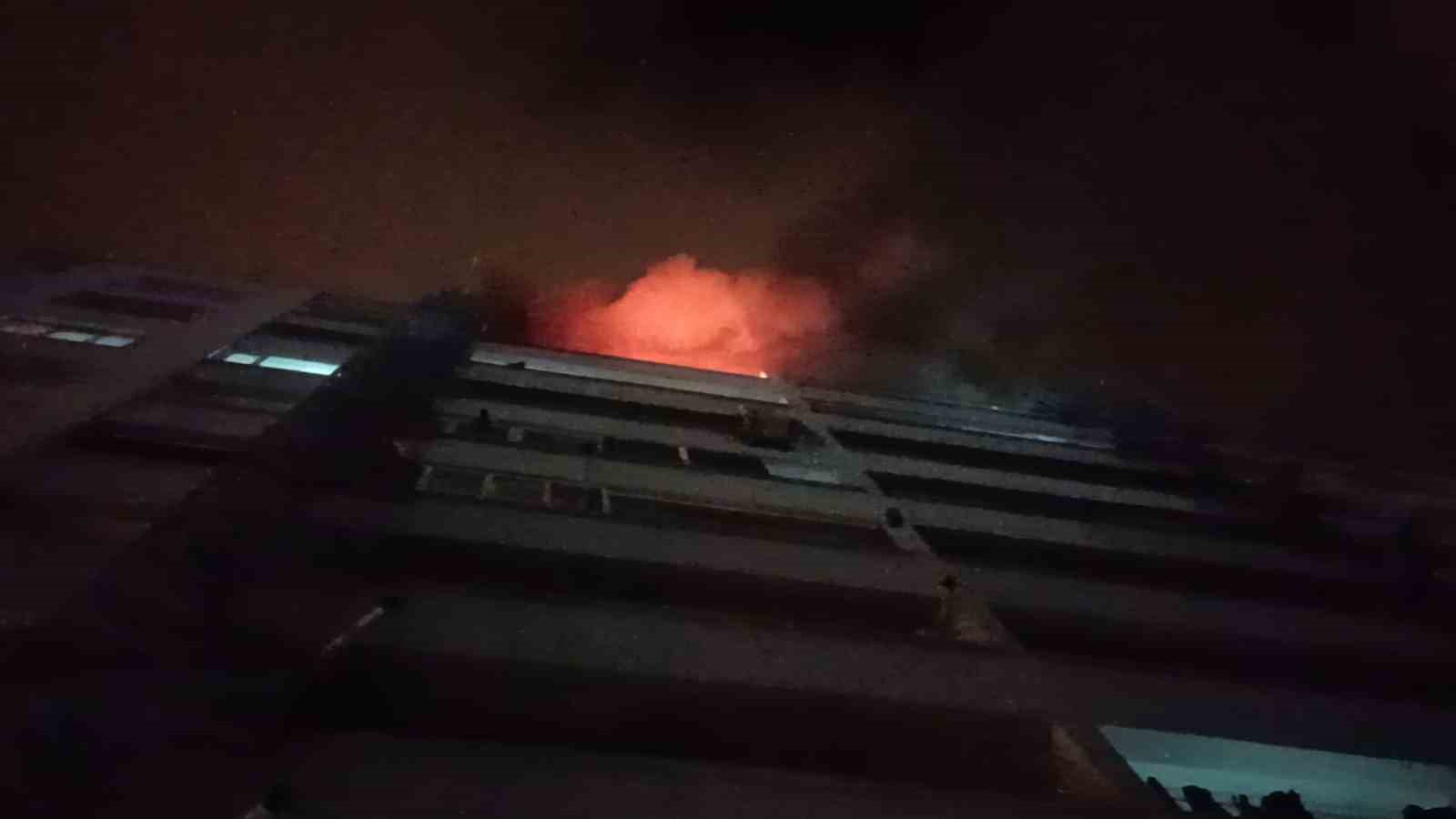 Edremit’te ev yangını
