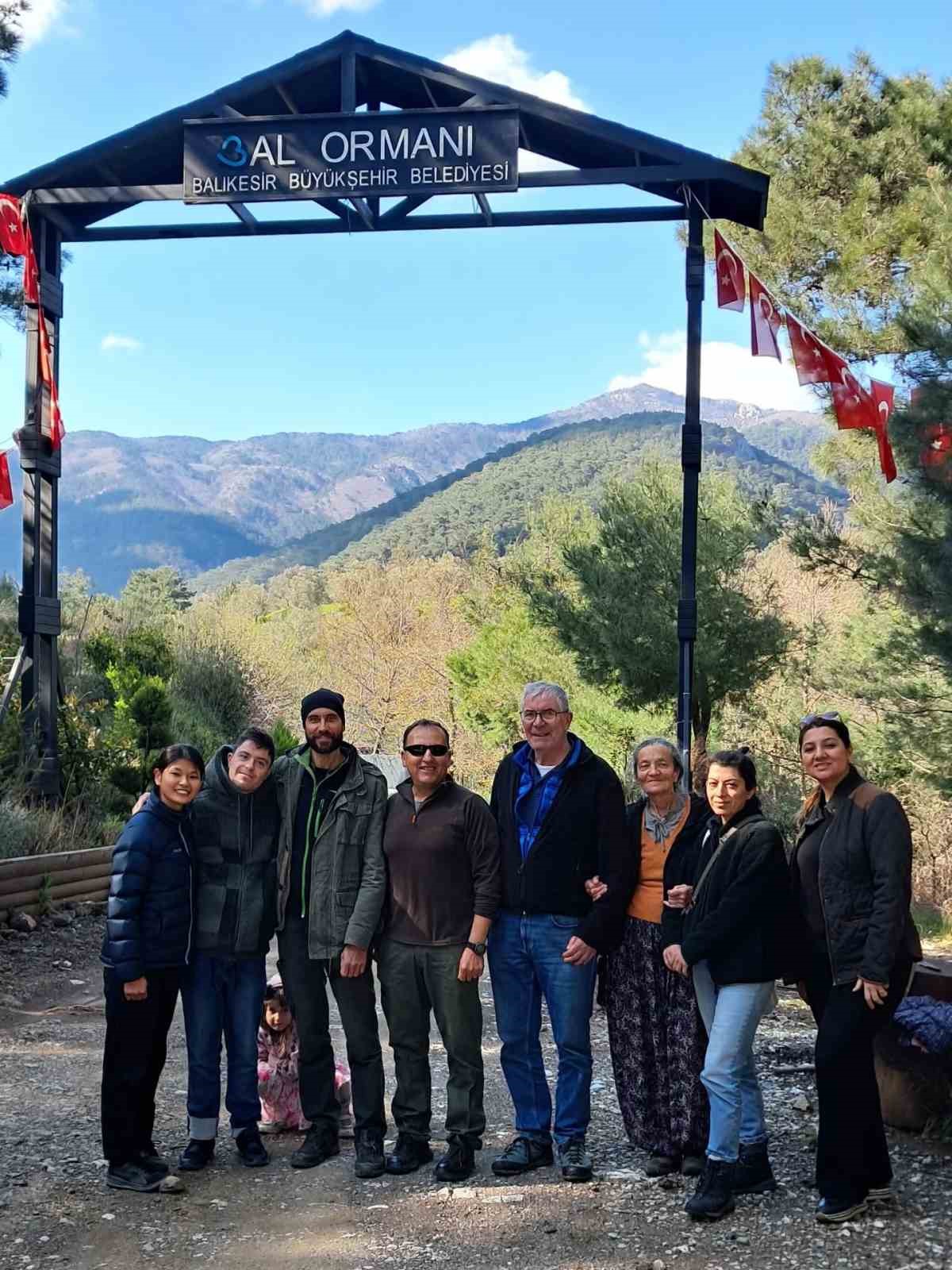 Edremit’te Kazdağı Bal Ormanına uluslararası ilgi
