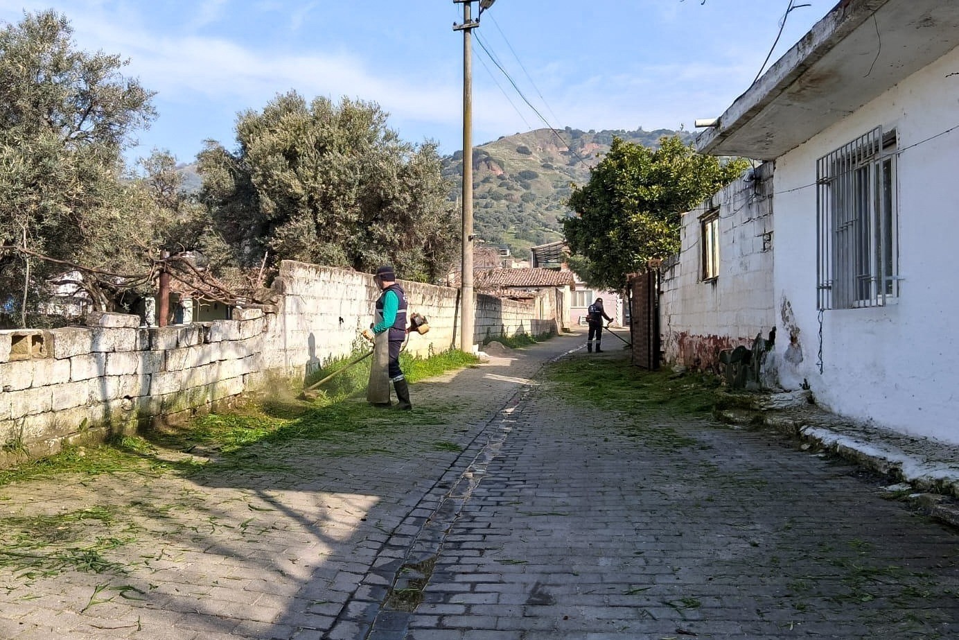 Efeler Belediyesi’nin yeşil alan çalışmaları sürüyor
