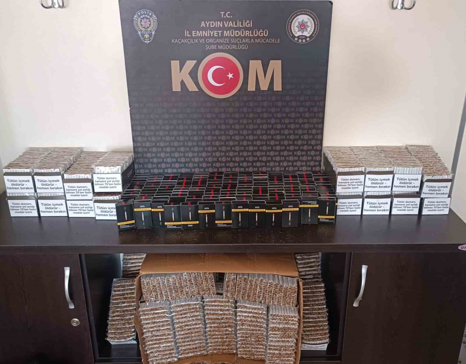 Efeler’de 4 işyerine kaçakçılık baskını
