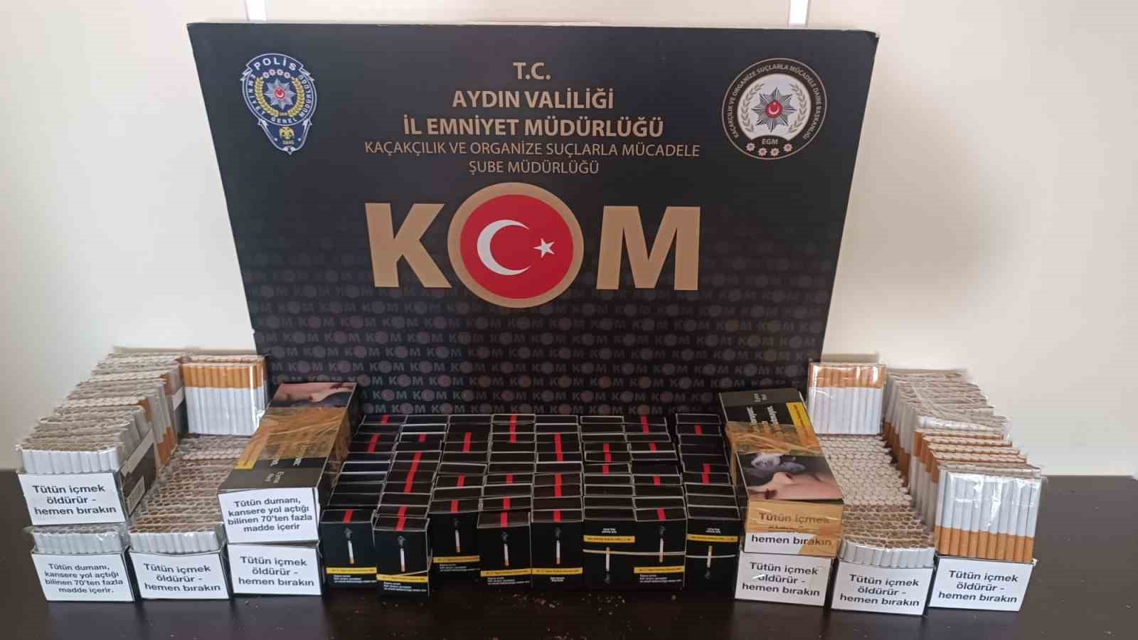 Efeler’de 4 işyerine kaçakçılık baskını
