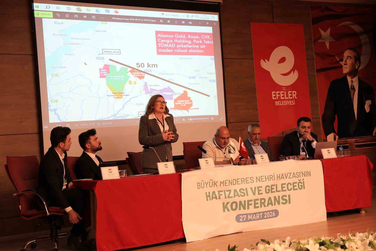 Efeler’de Büyük Menderes’in geleceği masaya yatırıldı
