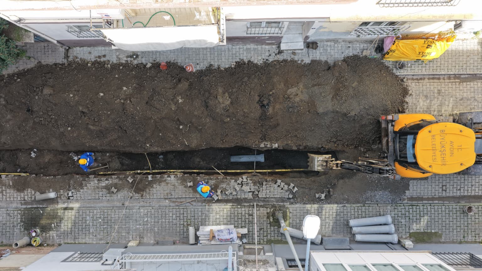 Efeler’in altyapısı güçleniyor
