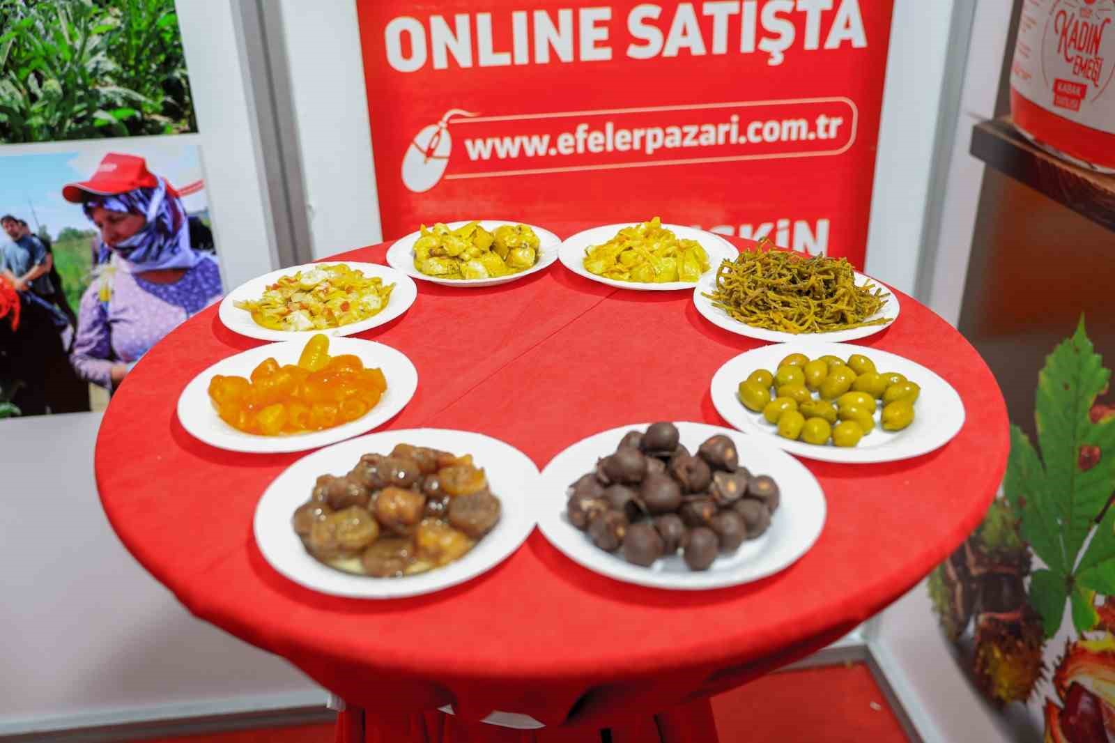 Efeler’in ürünleri tarım fuarında
