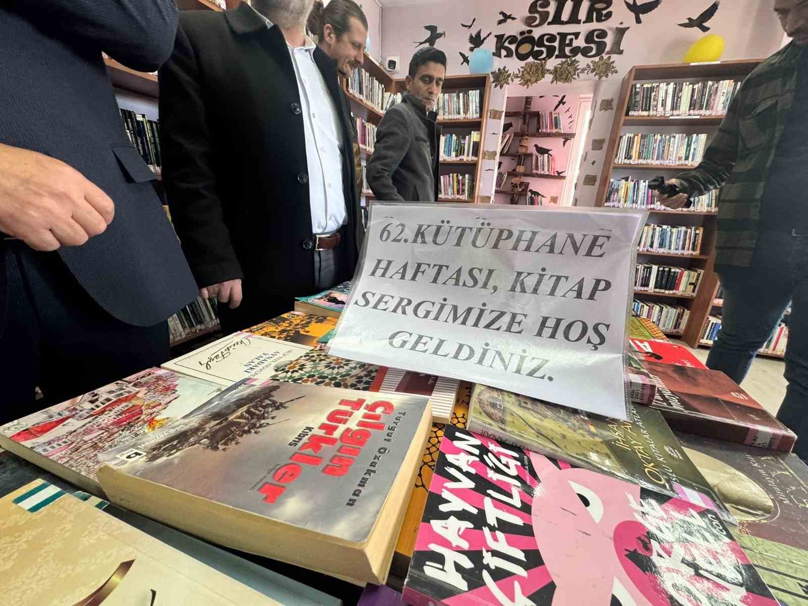 Eğirdir’de Kütüphaneler Haftası "İyileştiren Kütüphaneler" temasıyla kutlandı
