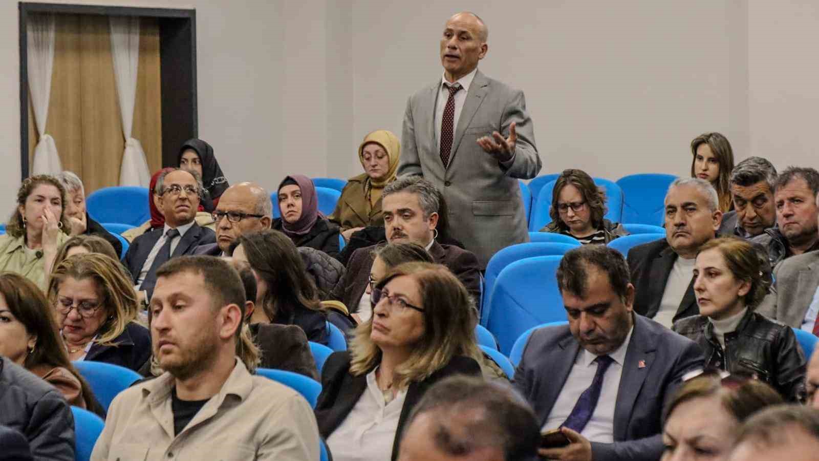 Eğitim ortamları ve okul güvenliği için toplanıldı
